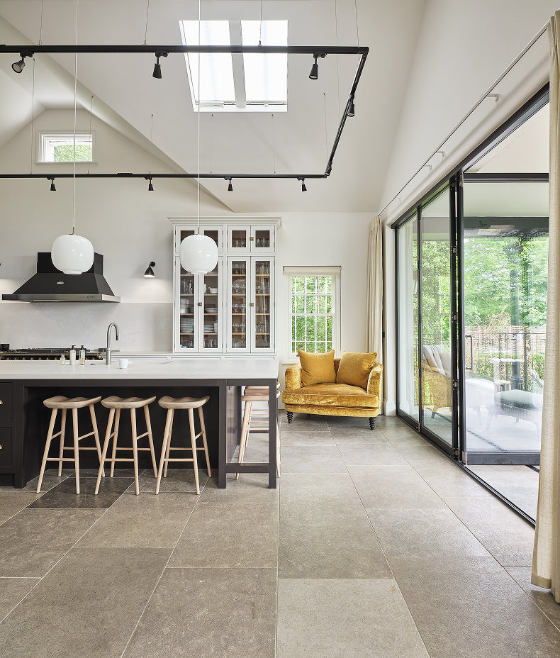 Kimmeridge Limestone Tumbled & Etched Finish