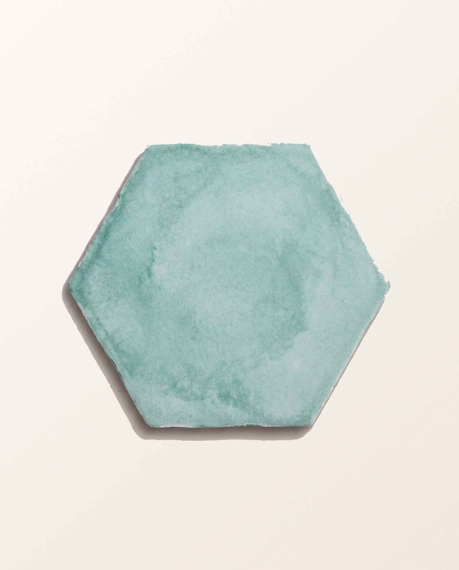 Medina Hexagon Porcelain Salvia