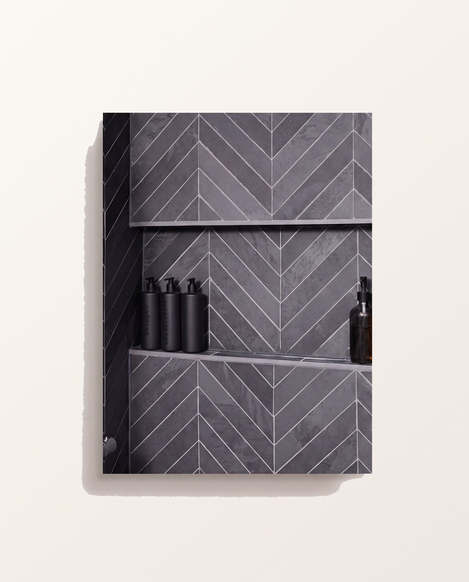 Metropolitan Slate Chevron Riven Finish