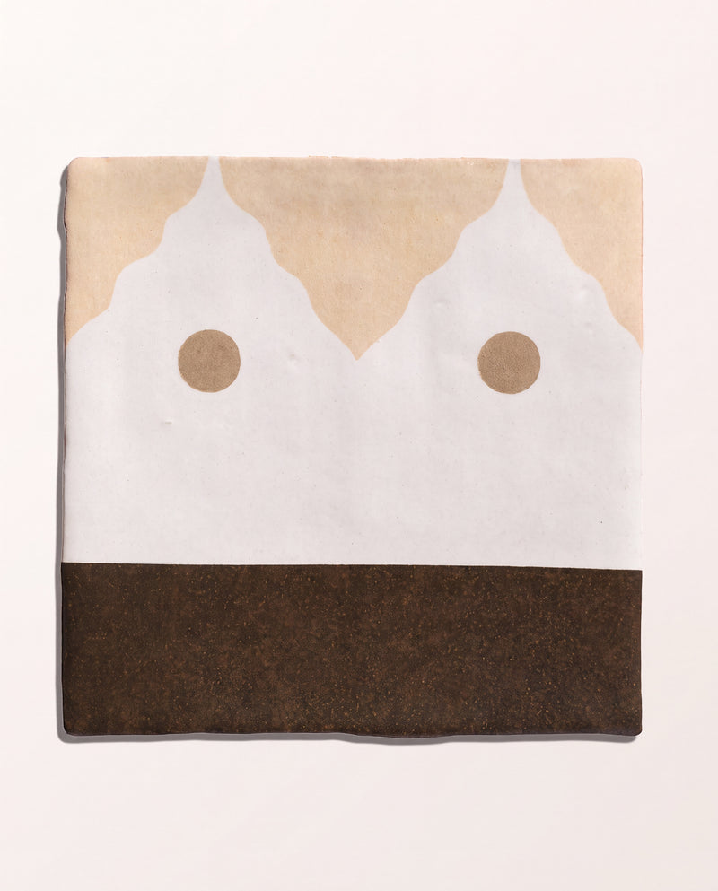 STUDIO Minaret Brown Dot Ceramic