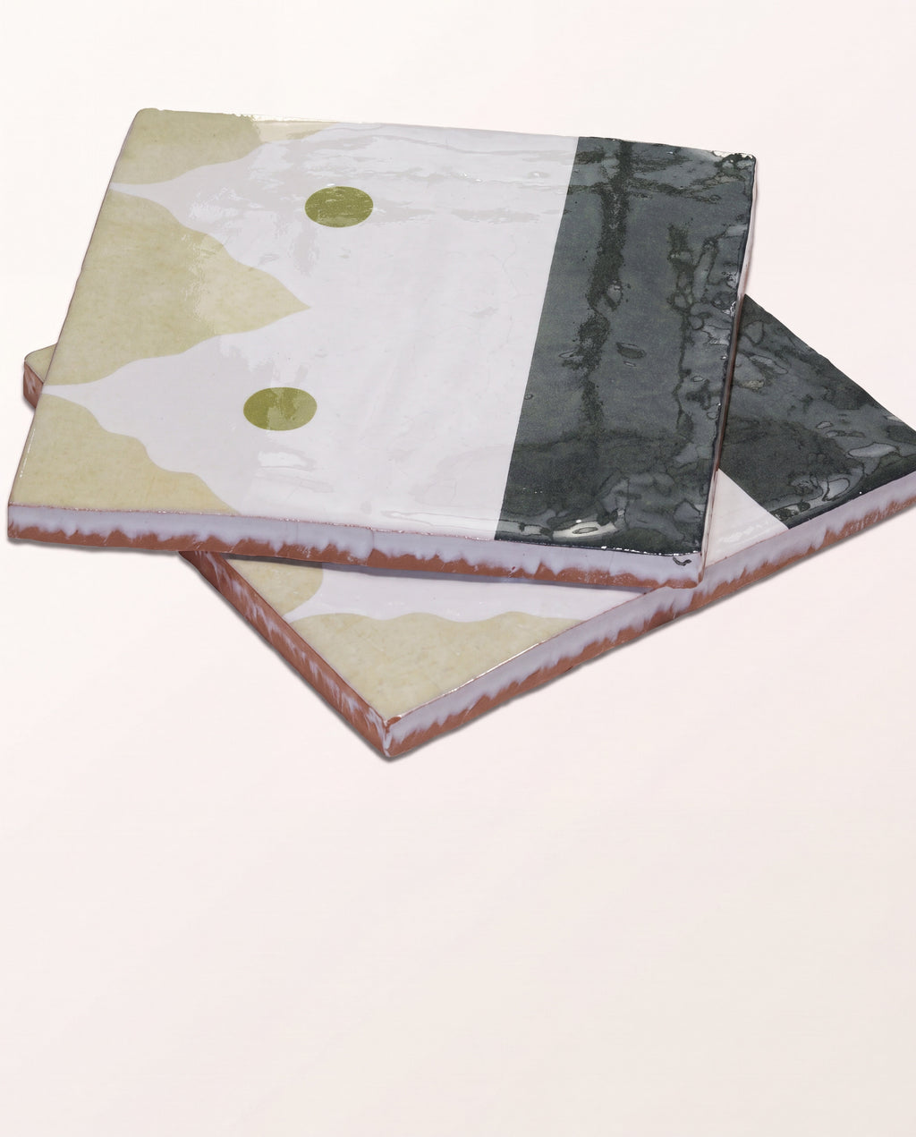STUDIO Minaret Green Dot Ceramic