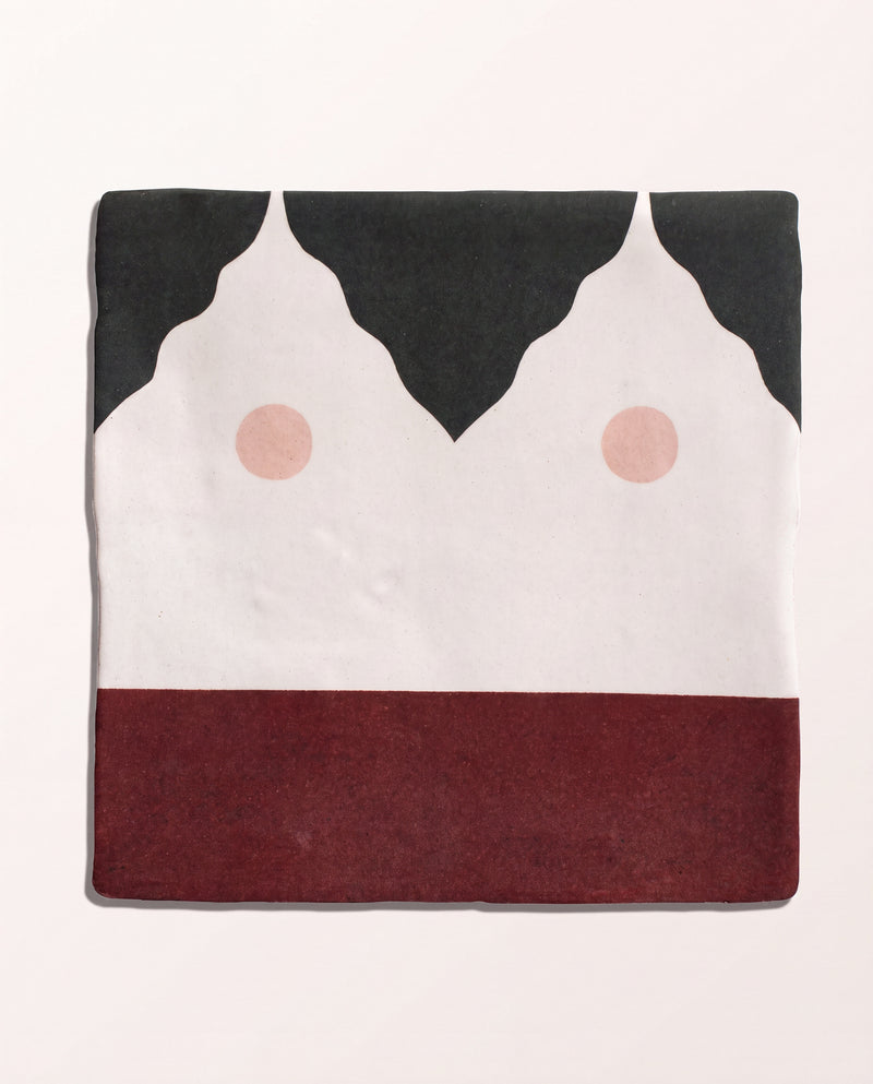 STUDIO Minaret Pink Dot Ceramic