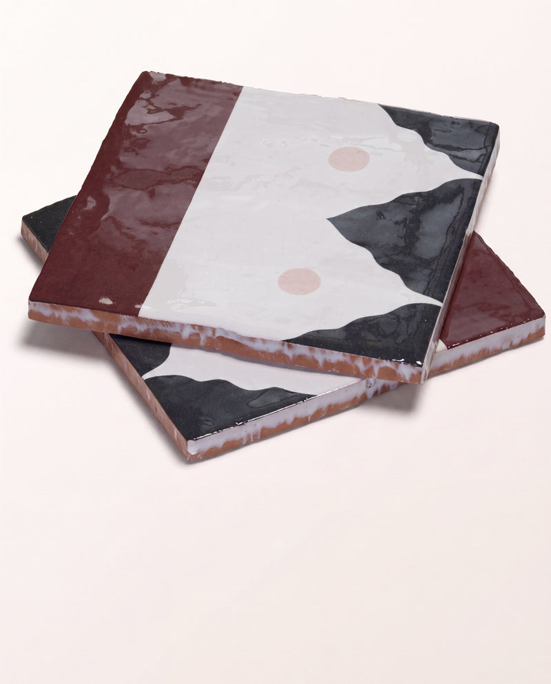STUDIO Minaret Pink Dot Ceramic