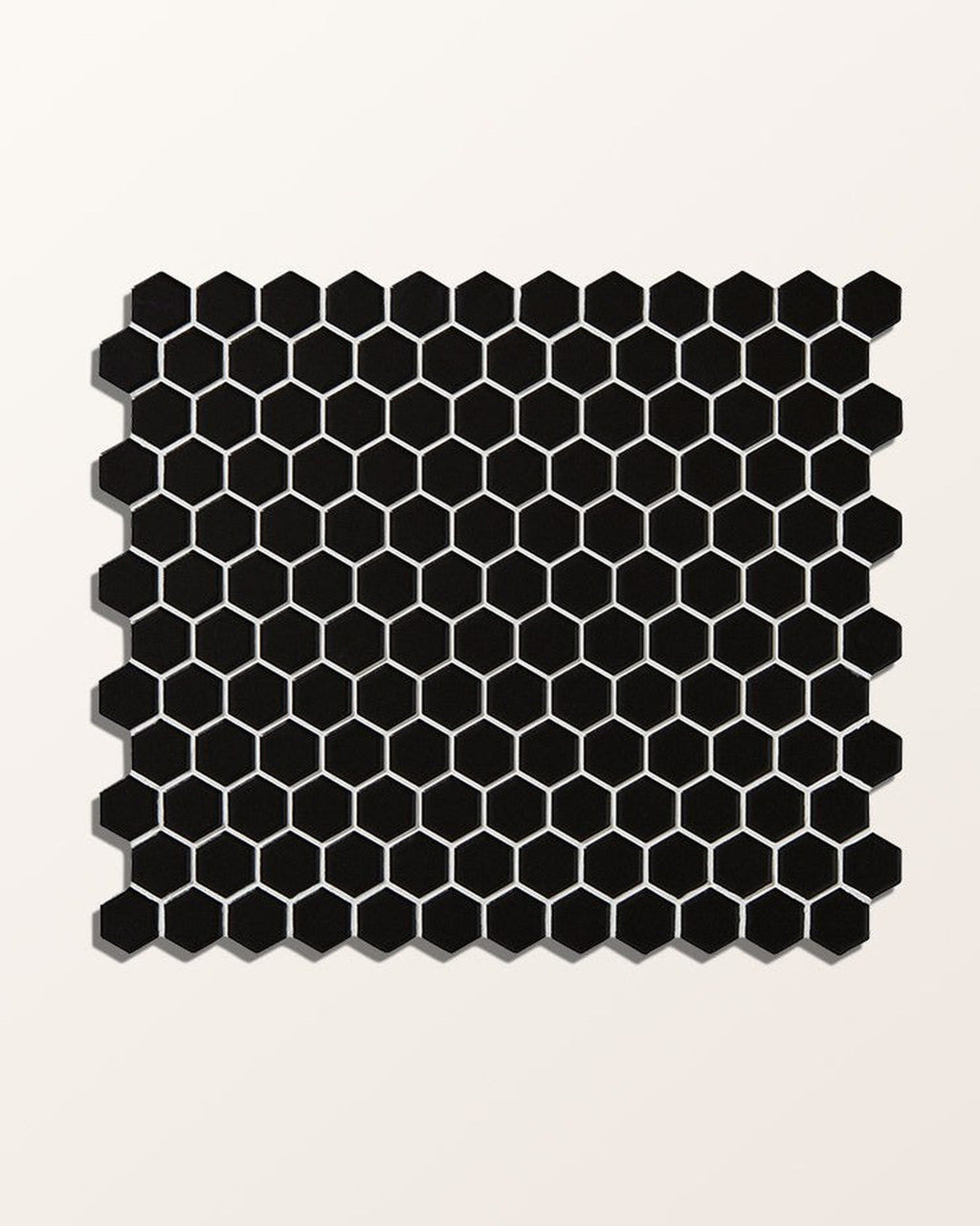 Mono Hex Porcelain Mosaic Noir