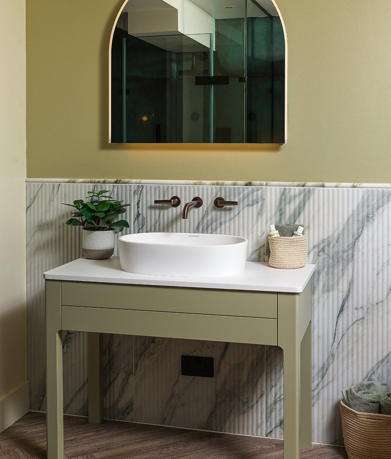 Palm Springs Ceramic Cerulean Moulding