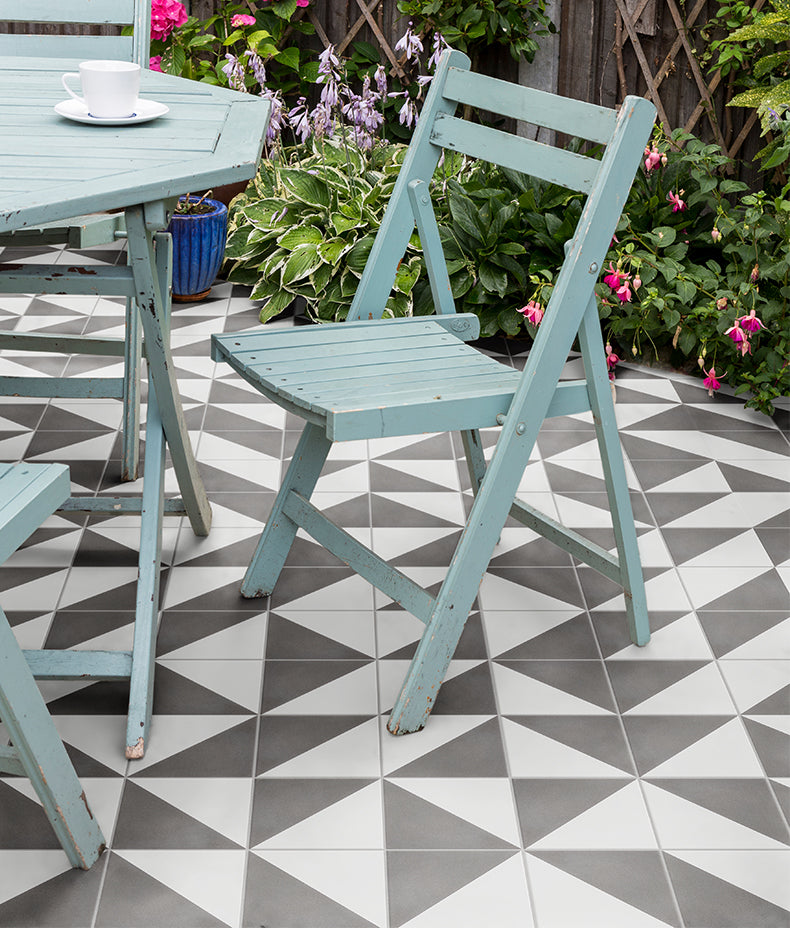 Parisian Café Porcelain Tri Black