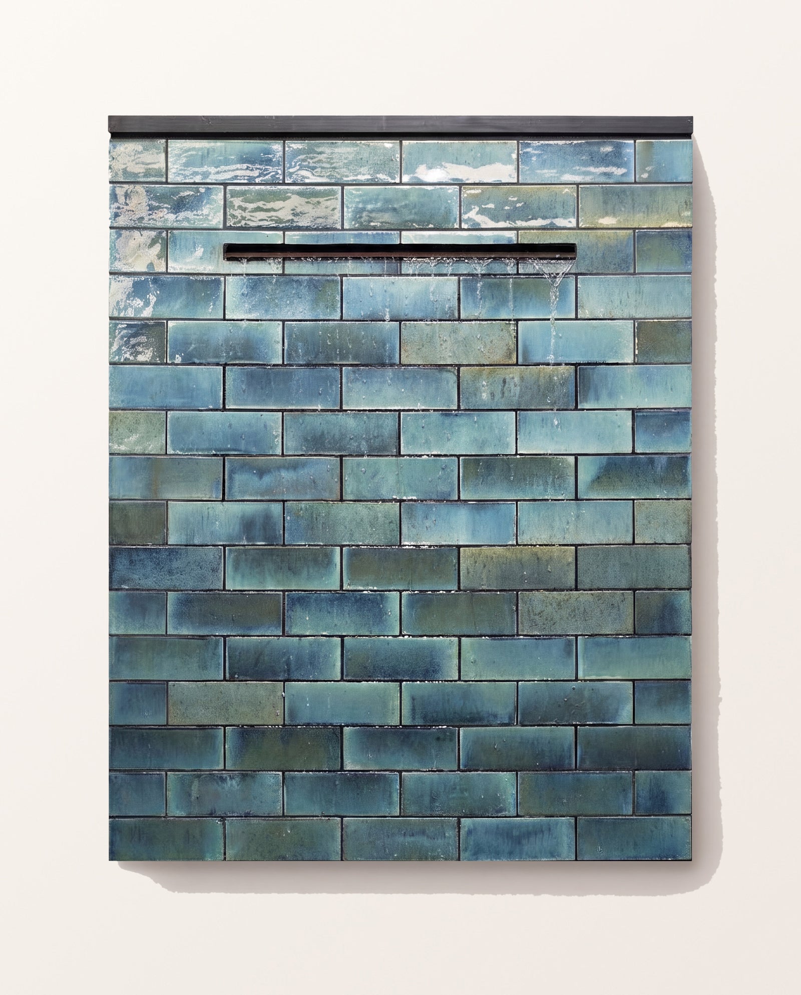 Pottery Porcelain Ocean Blue Brick