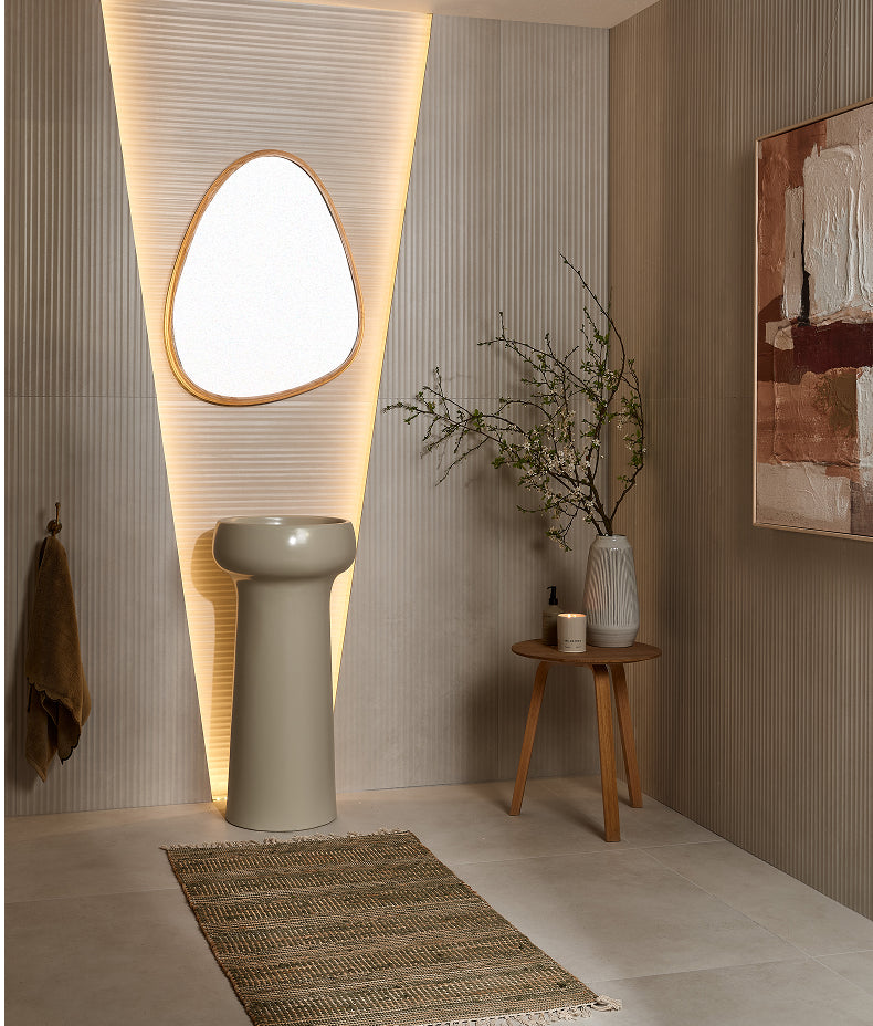 Rhine Ceramic Linear Decor