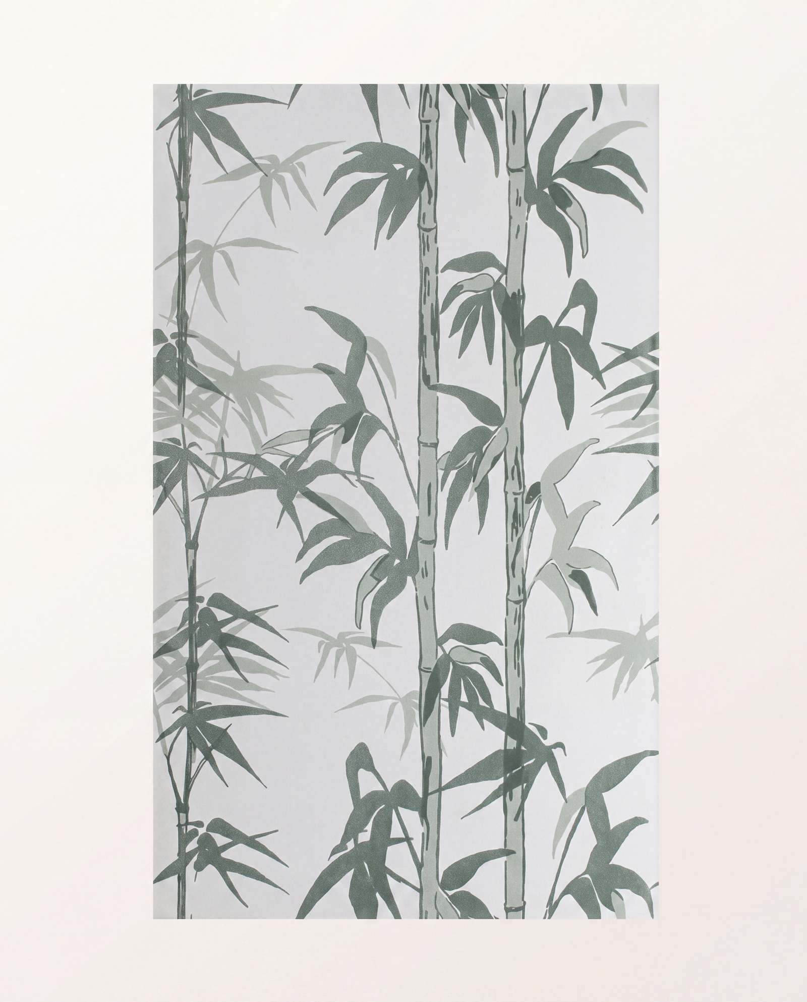Silk Screen Ceramic Lantau Bamboo Smoke Green