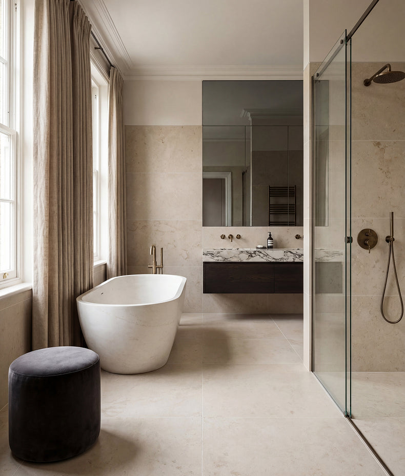 Sloane Porcelain Honed White