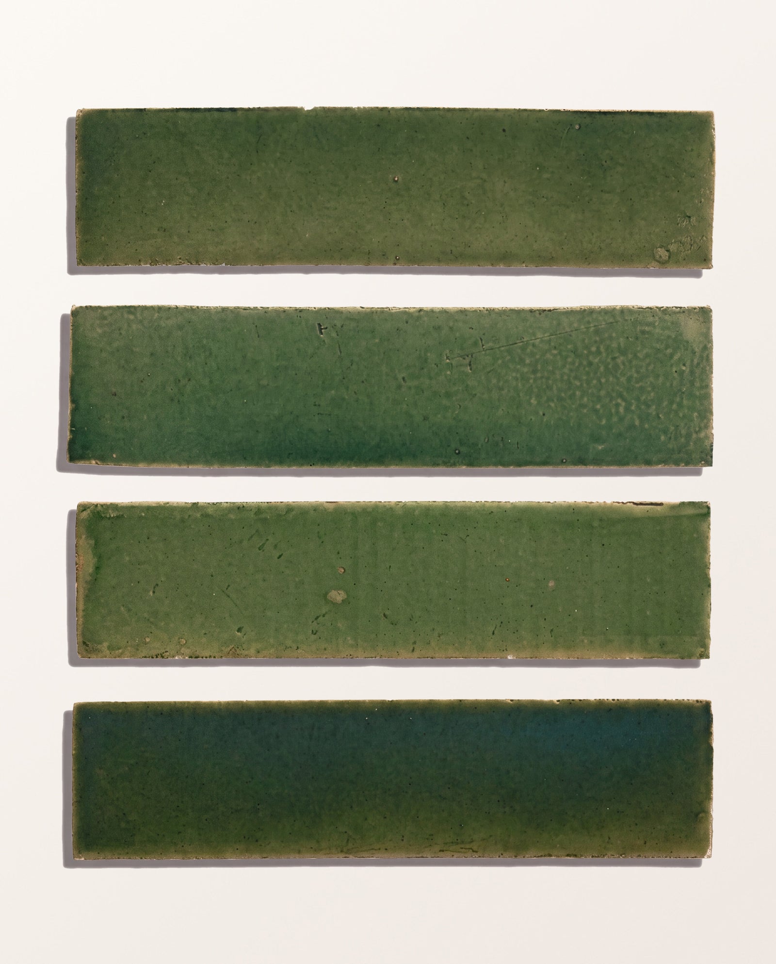 Stone Glaze Ceramic British Green Gloss Brick