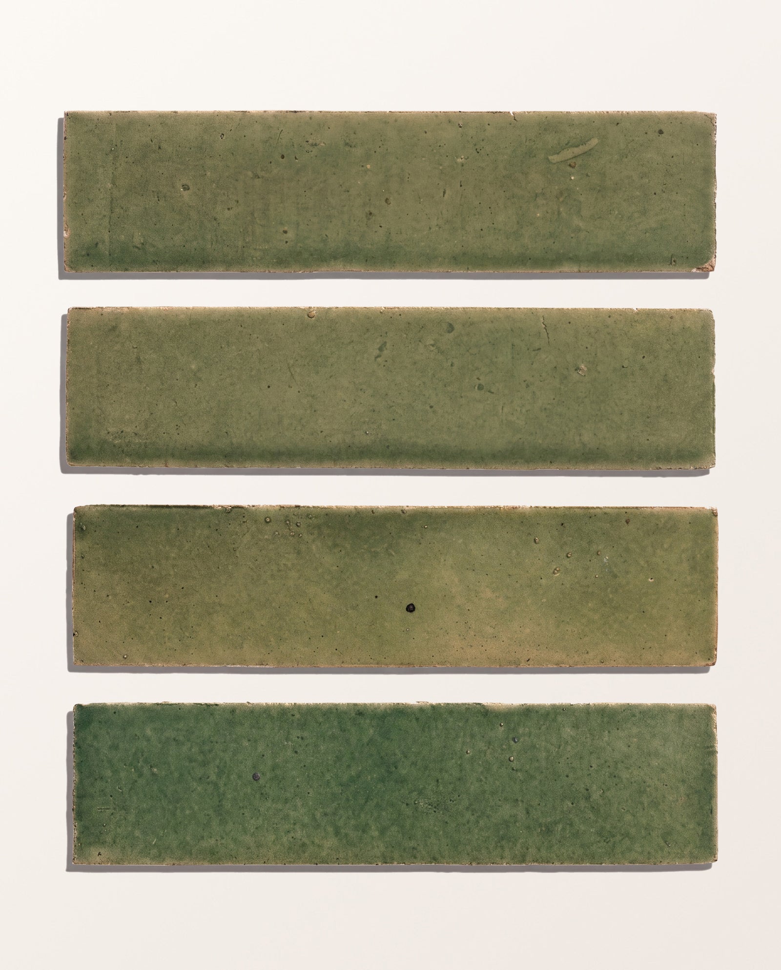 Stone Glaze Ceramic Olive Leaf Gloss Brick