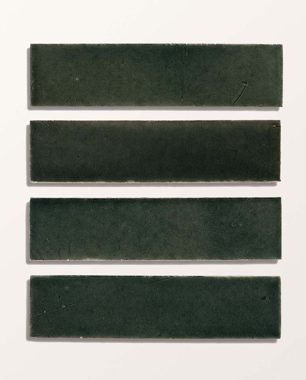 Stone Glaze Ceramic Petrol Green Gloss Brick