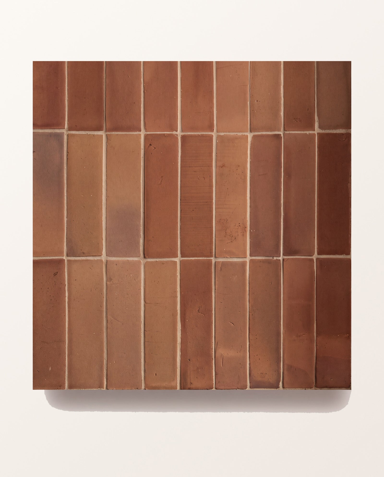 Stone Glaze Ceramic Tan Gloss Brick