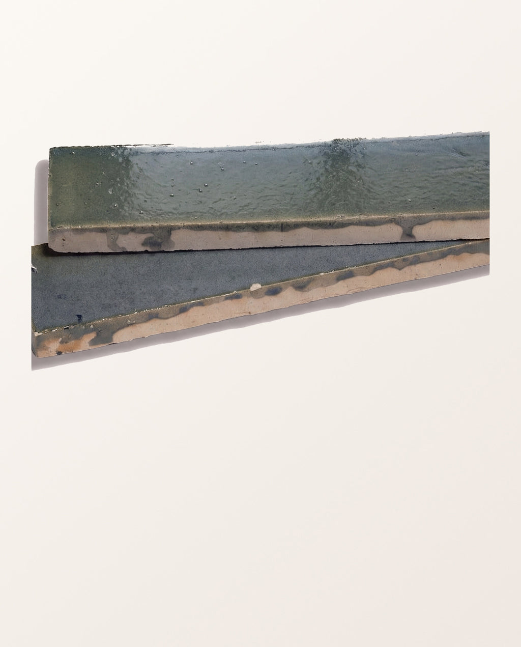 Stone Glaze Ceramic Winter Pond Gloss Brick