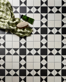 Victorian Style™ Porcelain Finchley Pattern Cotton White