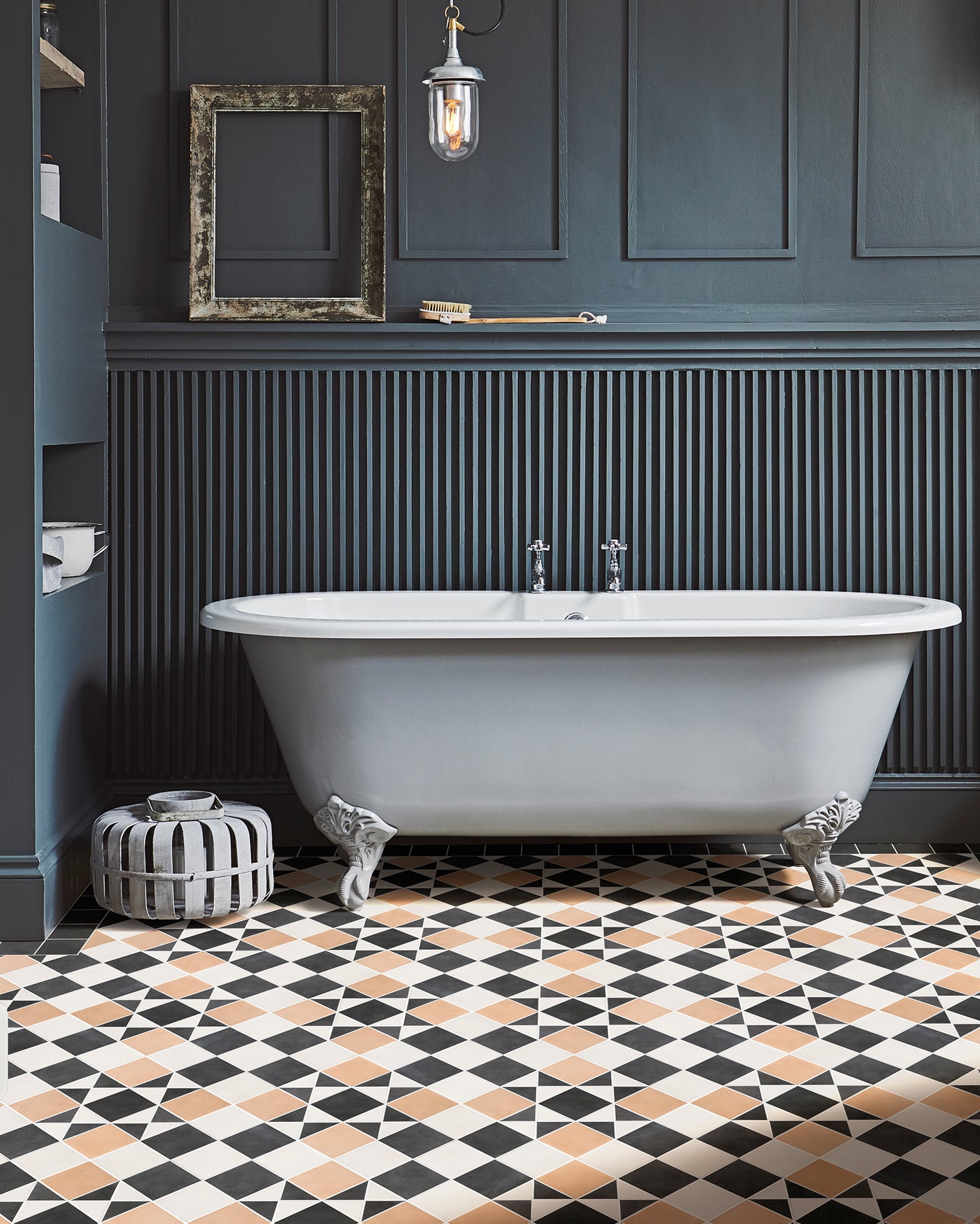 Victorian Style™ Porcelain Finchley Pattern Sandstone