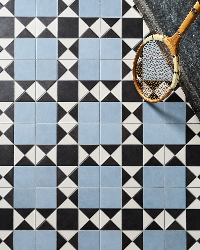 Victorian Style™ Porcelain Finchley Pattern Sky Blue
