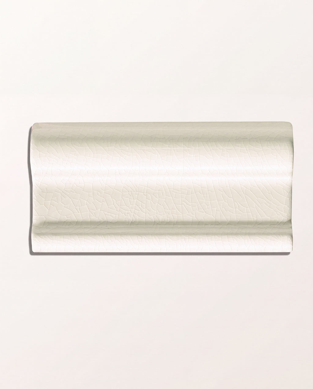 Victorian Style™ Wall Ceramic Antique White Dado Crackle Glaze