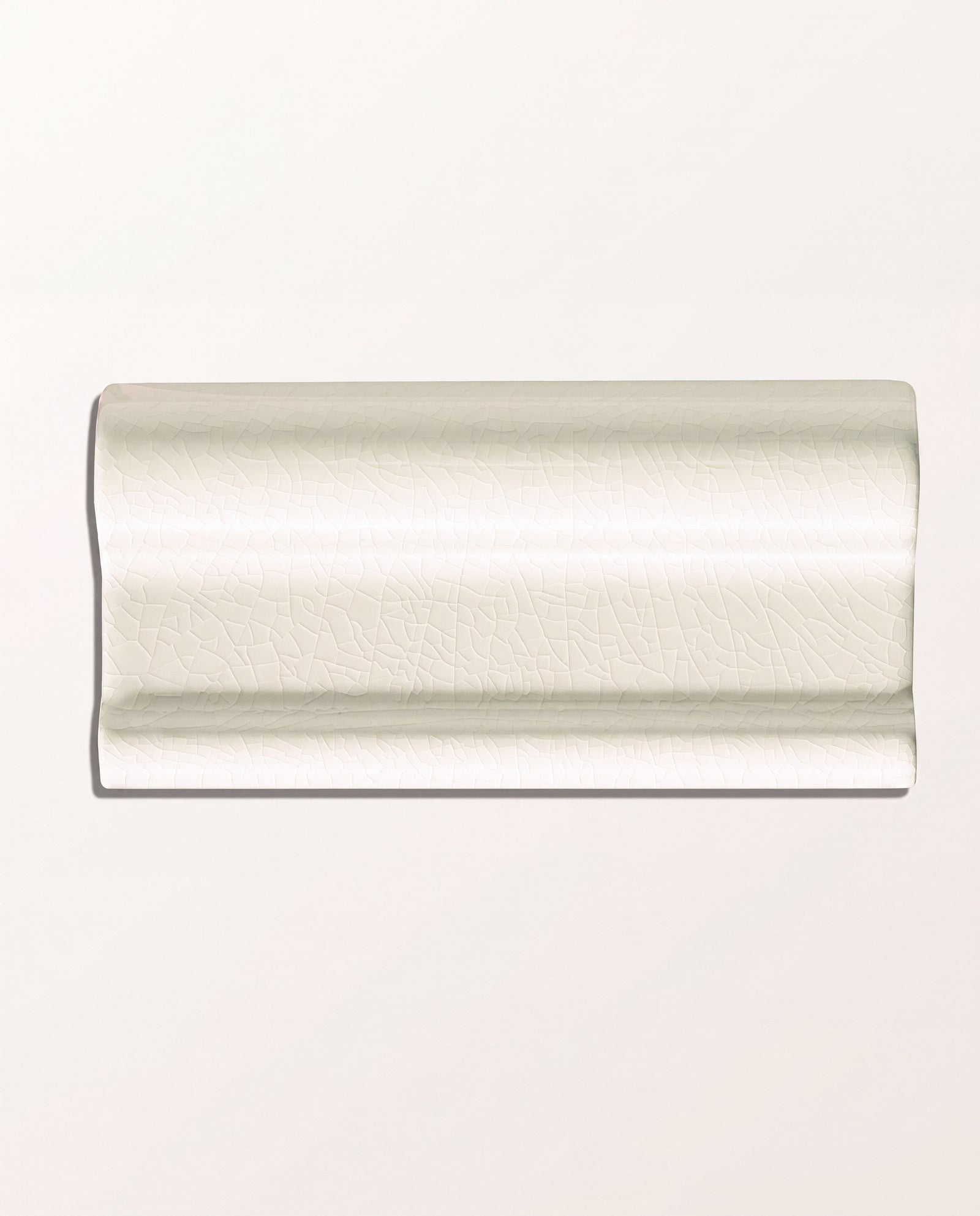 Victorian Style™ Wall Ceramic Antique White Dado Crackle Glaze