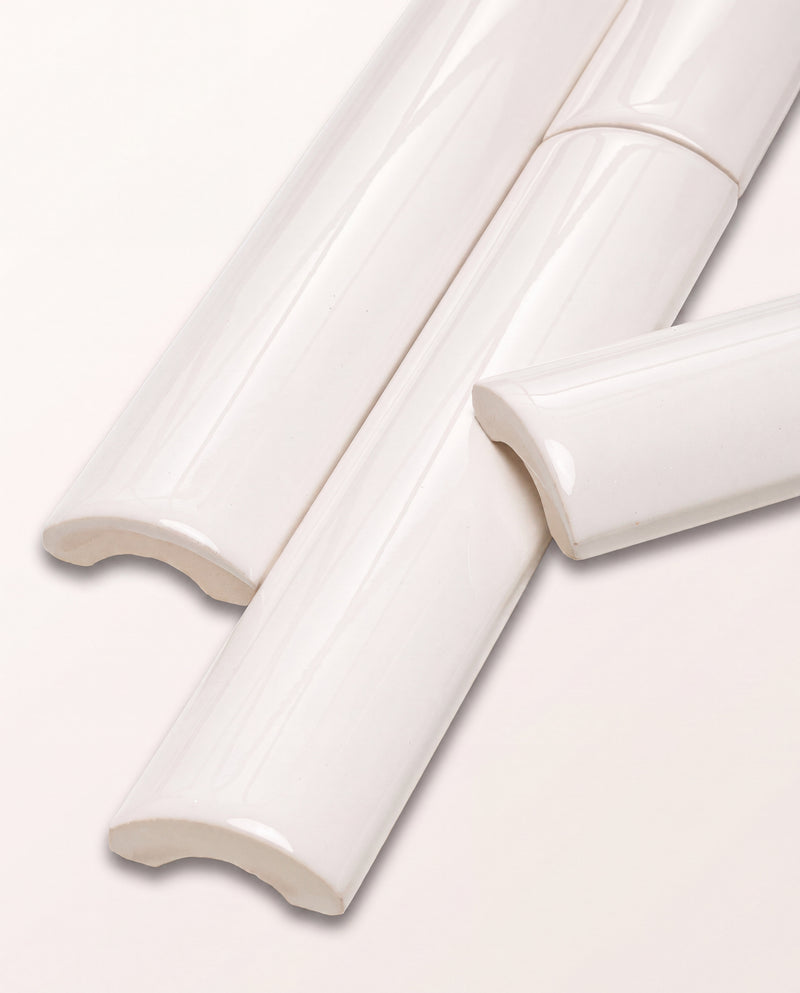 Victorian Style™ Wall Ceramic Cotton White Simple Beading