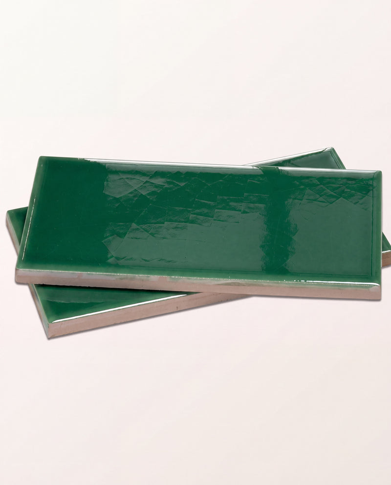 Victorian Style™ Wall Ceramic Emerald Green Metro