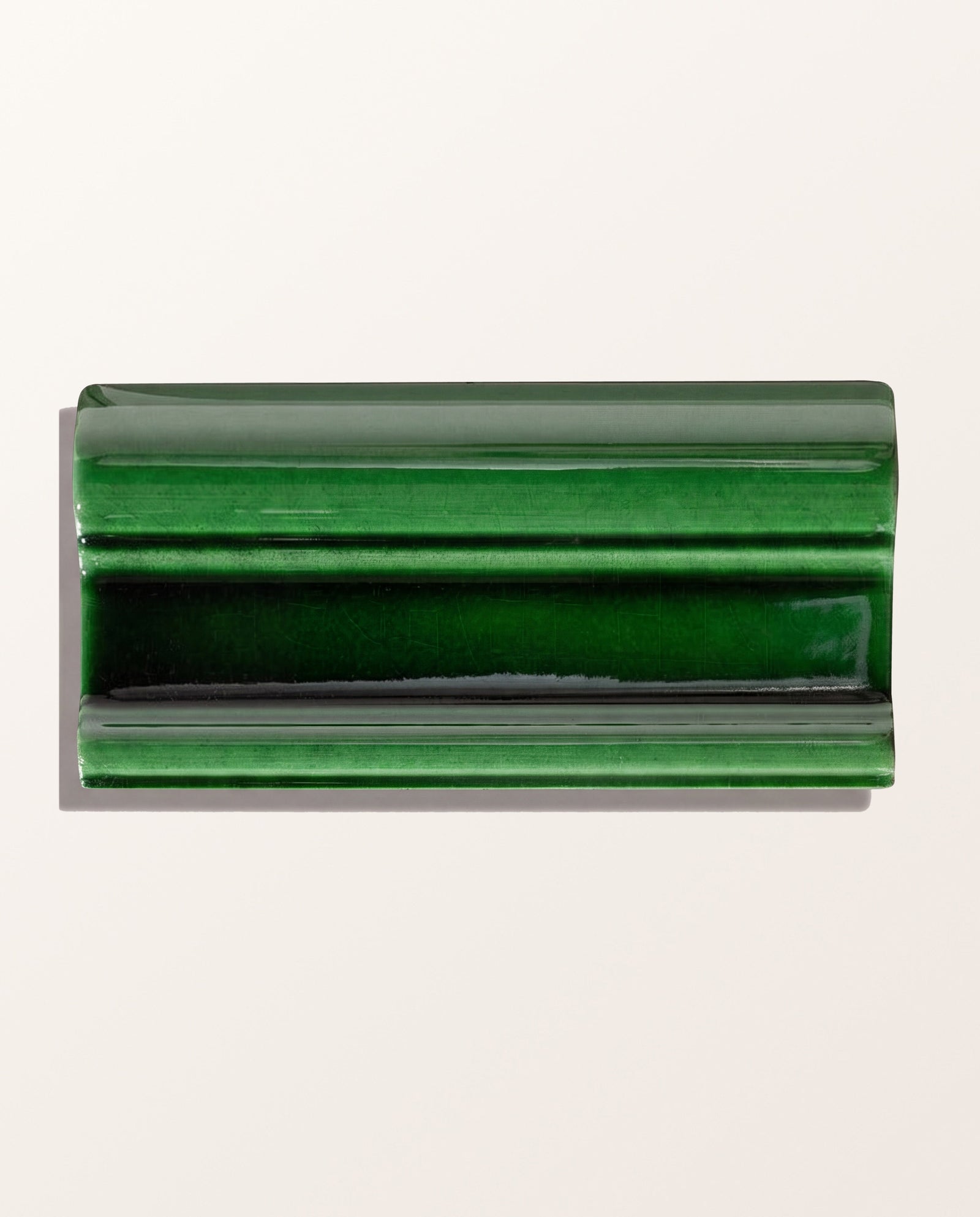 Victorian Style™ Wall Ceramic Olive Green Dado Crackle Glaze
