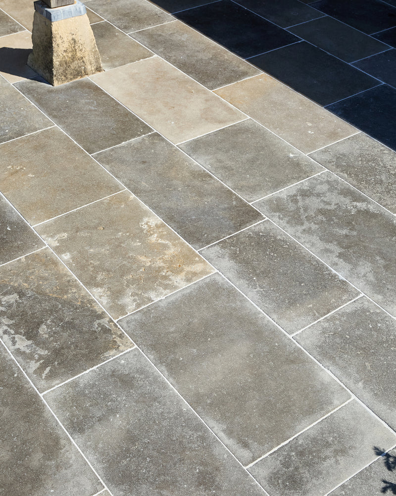 Wareham Limestone Tumbled & Etched Finish