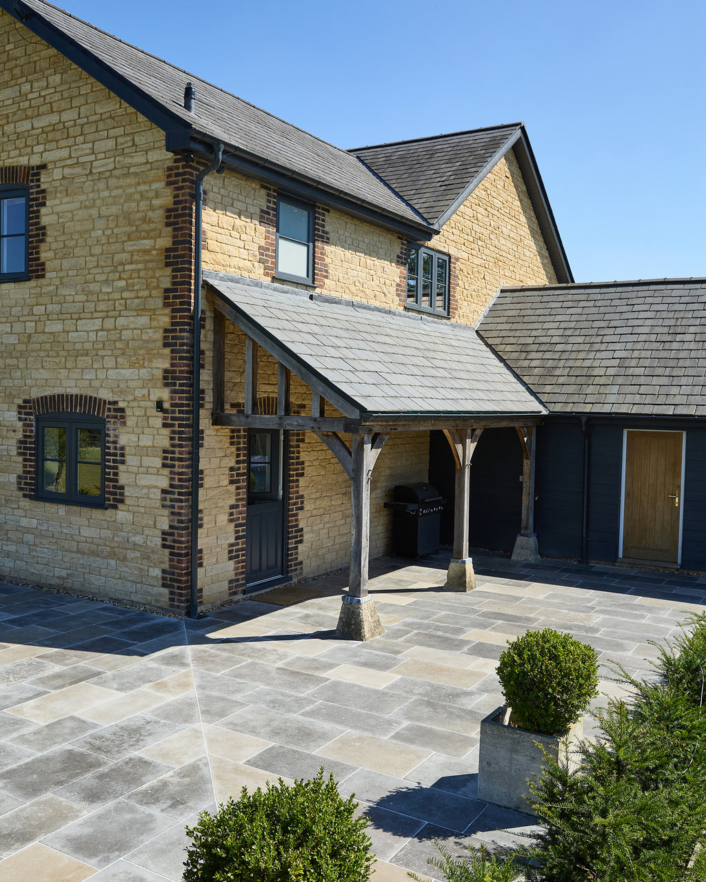 Wareham Limestone Tumbled & Etched Finish