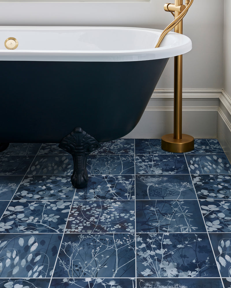 Wild Botanicals Porcelain Blue by Clarissa Hulse