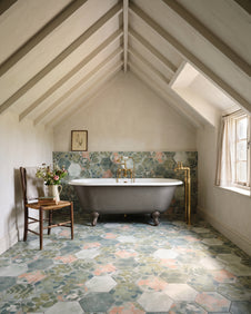 Woodland Glade Porcelain Hexagon