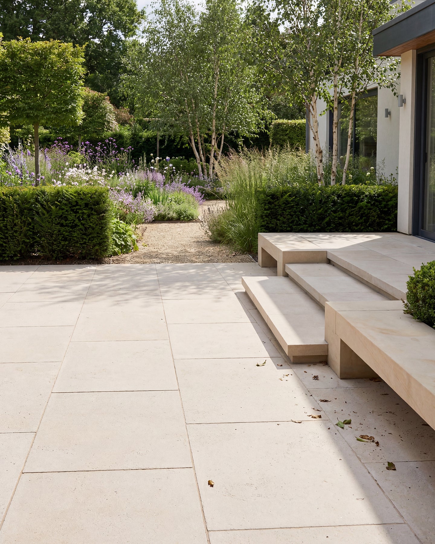 Wychwood Limestone Paving Etched Finish