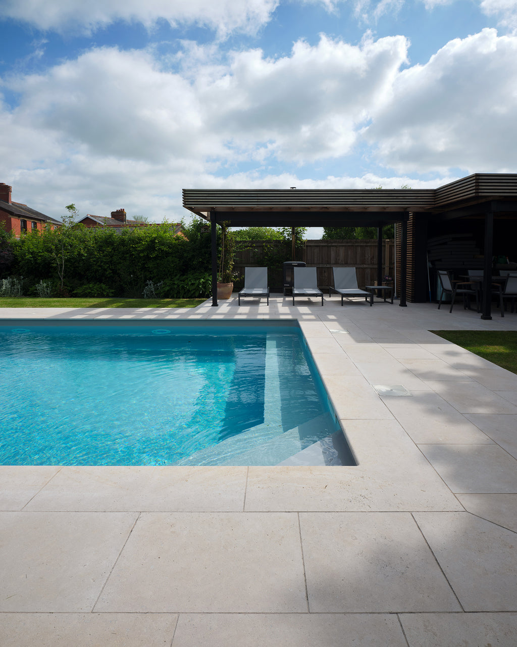 Wychwood Limestone Paving Etched Finish