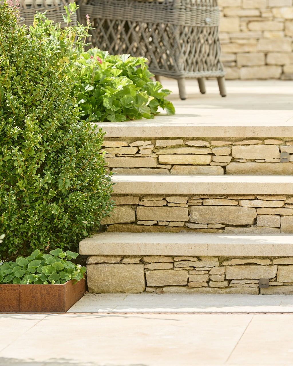 Wychwood Limestone Paving Tumbled & Etched Finish