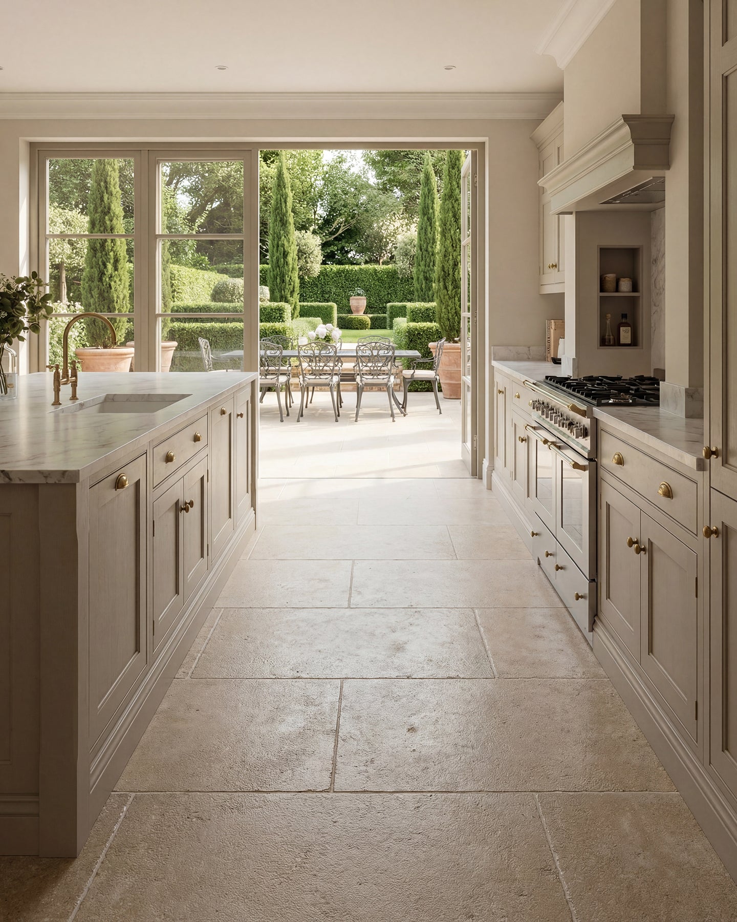 Wychwood Limestone Tumbled & Etched Finish