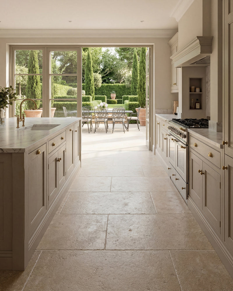 Wychwood Limestone Tumbled & Etched Finish