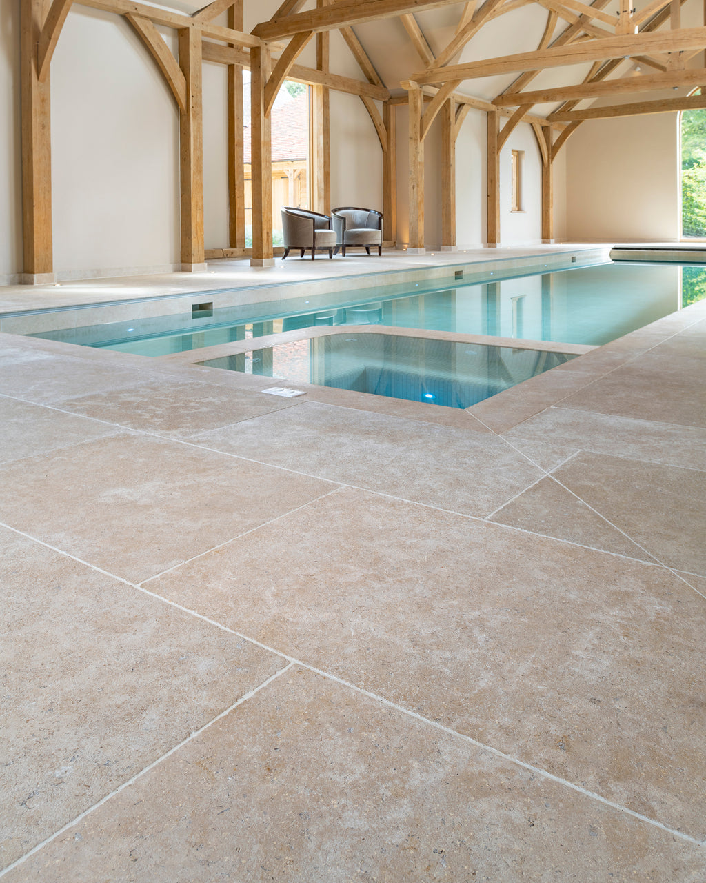 Wychwood Limestone Tumbled & Etched Finish